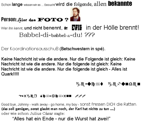 ... ein altes Word-Dokument aus 1995