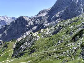 Blick von Hochalm zum Osterfelderkopf
