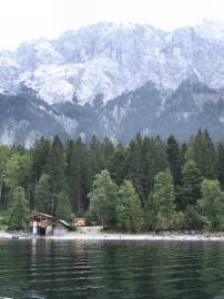 Eibsee Richtung Wettersteingebirge