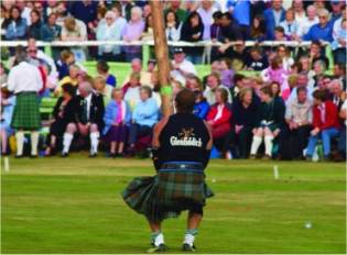 Highland Games in Schottland