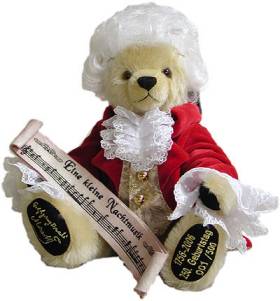 Mozart als Teddy