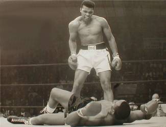 Muhammad Ali versus Sonny Liston 1965