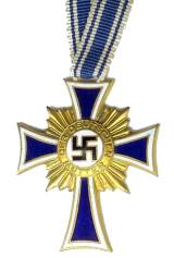 Mutterkreuz in Gold