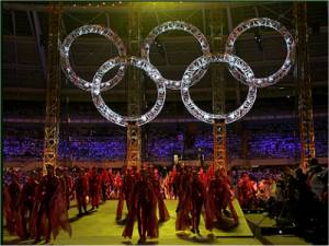 Olympische Ringe Turin 2006
