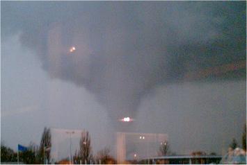 Tornado über Hamburg 27.03.2006