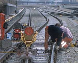 Bauarbeiten bei der Bahn