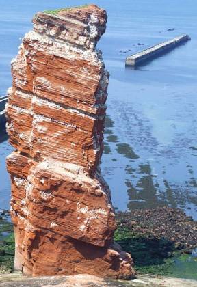 Helgolands Wahrzeichen: die lange Anna