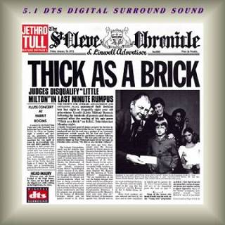 Jethro Tull: Thick as a Brick (5.1 DTS Digital Surround)