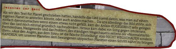 herr nachbar: Gedanken der Band