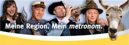 Werbekampagne Metronom Tagesticket