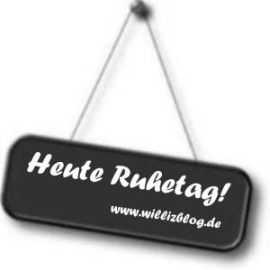 Heute Ruhetag = Lesetag!