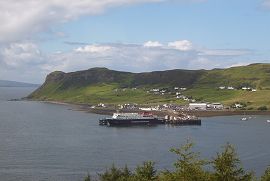 Fährhafen von Uig auf der Isle of Skye
