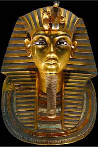 Goldene Totenmaske des Tutanchamun