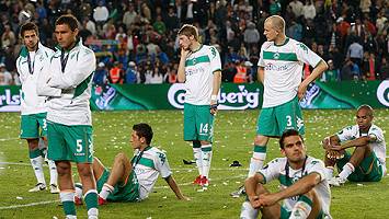 Werders Niederlage im UEFA-Cup-Endspiel 2009