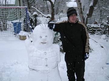 Winter in Tostedt - Januar 2010