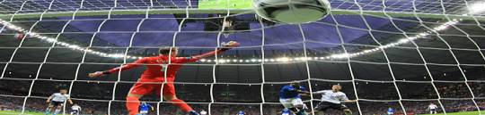 Euro 2012 - 2. Viertelfinalspiel: Deutschland-Italien 1:2