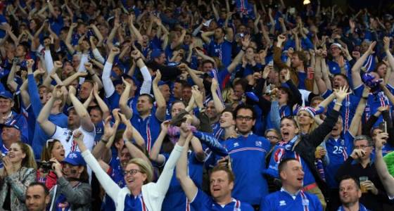 Euro 2016 in Frankreich: Isländische Fans