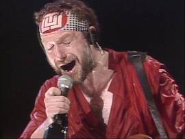Ian Anderson plitschnass: Jethro Tull live - Under Wraps-Tour 1984