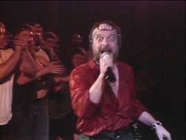Ian Anderson plitschnass: Jethro Tull live - Under Wraps-Tour 1984