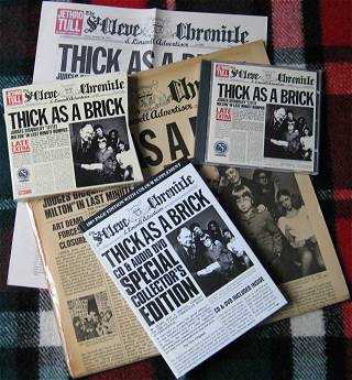 Jethro Tull: Thick as a Brick – LP 1972 – Remaster CD 1997 – neuer Remix CD/DVD 2012