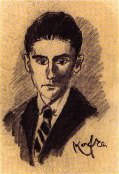 Kafka – Zeichnung aus Graal-Müritz/Ostsee