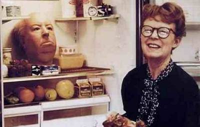 Kühlschrank des Todes: Alfred Hitchcock und Frau Alma Reville