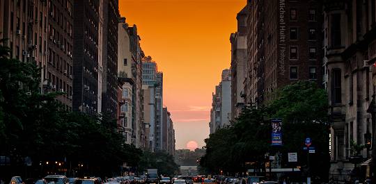 Manhattanhenge – New York 11.07.2014