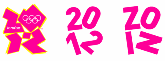 Logo Olympia London 2012: Zion lässt grüßen