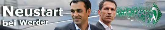Neustart beim SV Werder Bremen mit Robin Dutt und Thomas Eichin Neustart beim SV Werder Bremen mit Robin Dutt und Thomas Eichin