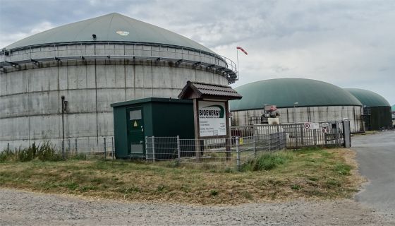 Biogasgewinnung bei Heidenau