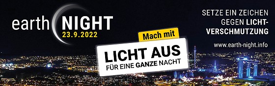 Earth Night 2022 – am 23.09.2022