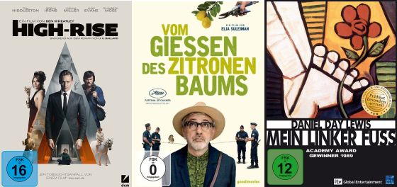 Filme: High-Rise (2015) – Vom Gießen des Zitronenbaums (2019) – Mein linker Fuß (1989)